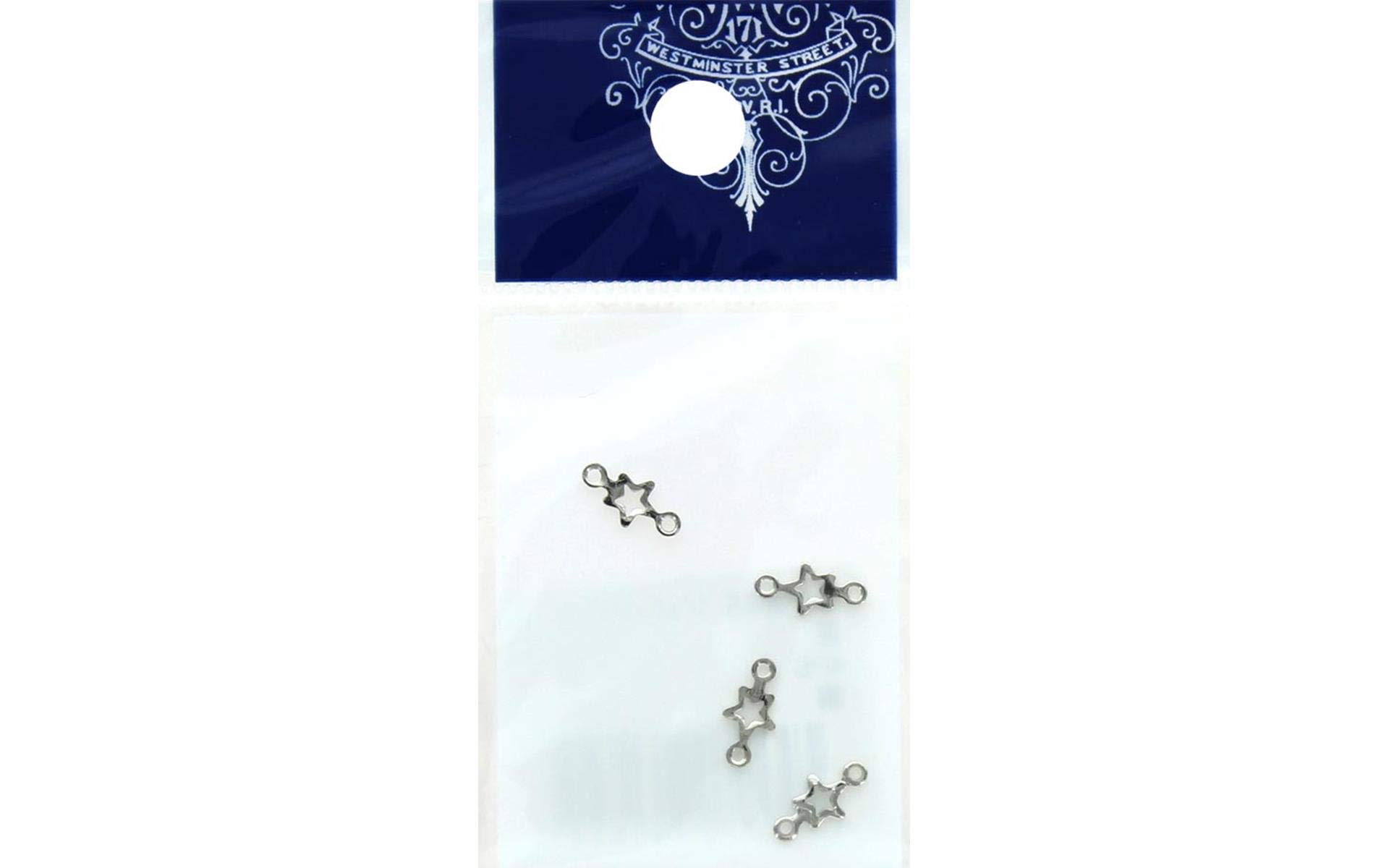 Resinate Link Part Star Silver 4-Piece Jewelry Set - Elegant Necklace & Bracelet for Women, Perfect for Parties, Weddings & Special Occasions