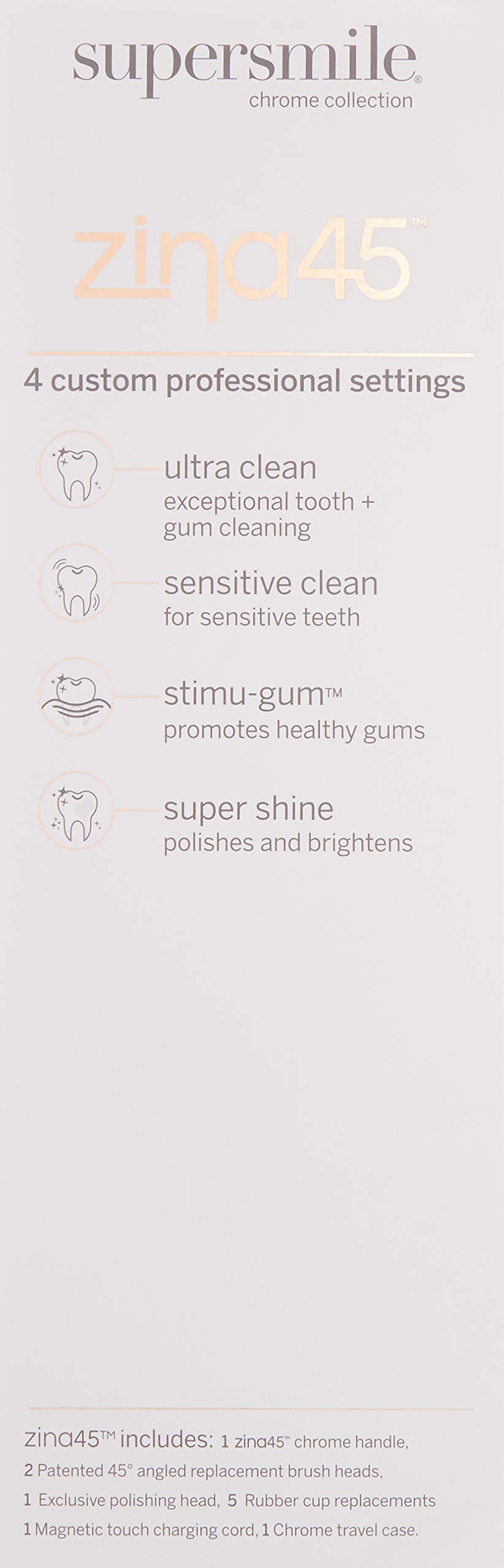 Supersmile Premium Whitening Toothbrush for Sensitive Teeth - Soft Bristles, Gentle Gum Care - Perfect for Travel & Daily Oral Hygiene Routine