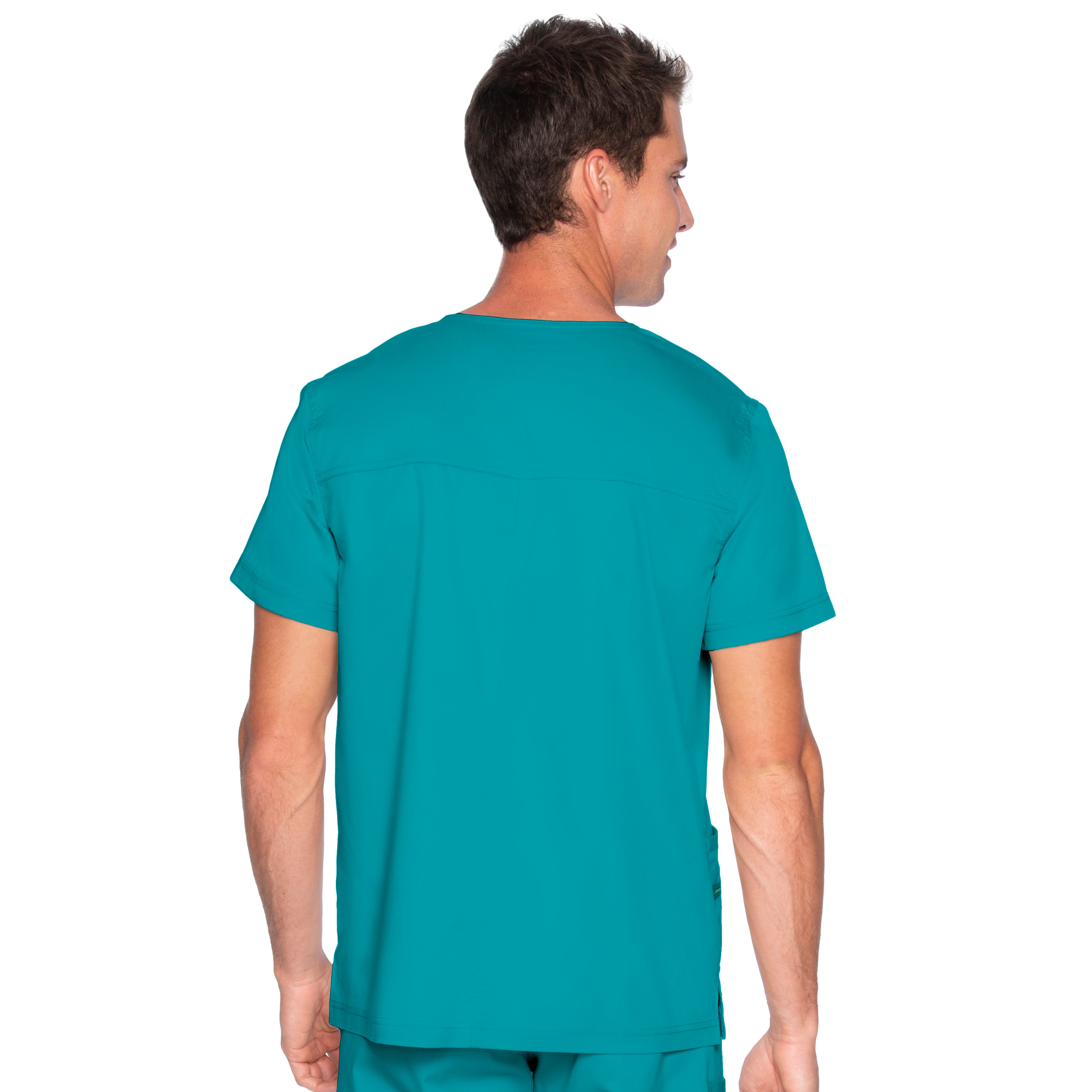 Men's 4 Pocket V-Neck Scrub Top - Comfortable Medical Uniform for Doctors & Nurses | TSS Outlet | Perfect for Hospital Shifts, Clinical Work & Healthcare Professionals