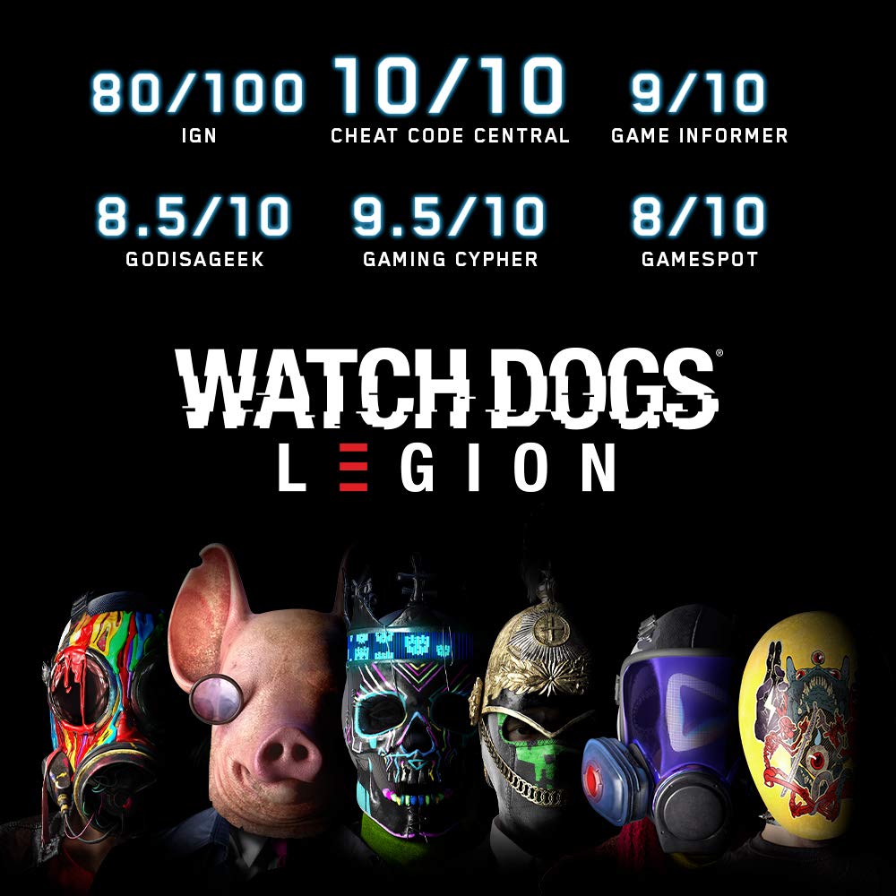 Watch Dogs: Legion Gold Edition - Xbox Series X|S & Xbox One Digital Code | Open-World Action Game for Next-Gen Consoles | Perfect for Fans of Cyberpunk & Stealth Gameplay