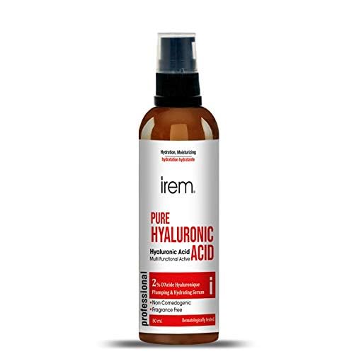 I'rem Pure Hyaluronic Acid Serum 50ml - Organic Anti-Aging Face Moisturizer for Dry Skin & Wrinkles | Hydrating Plumping Treatment for Fine Lines & Dehydrated Skin | Perfect for Daily Skincare Routine & Nighttime Hydration Boost