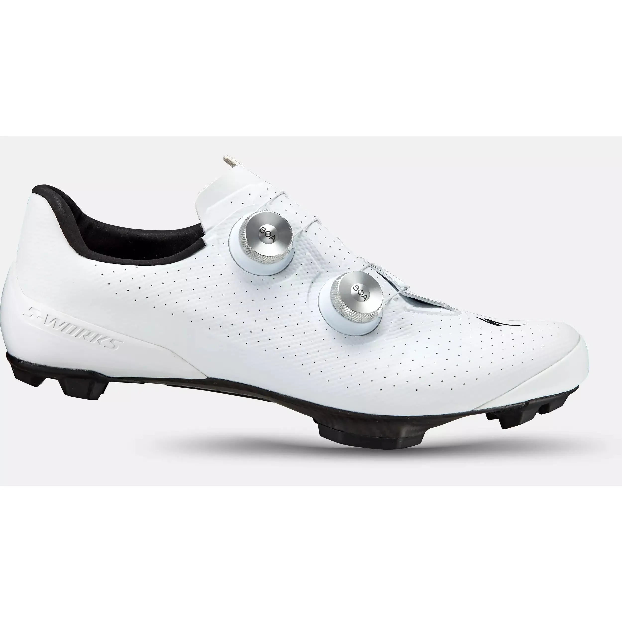 Specialized S-Works Recon XC Mountain Bike Shoes - White | Lightweight & Durable for Cross-Country Racing & Trail Riding