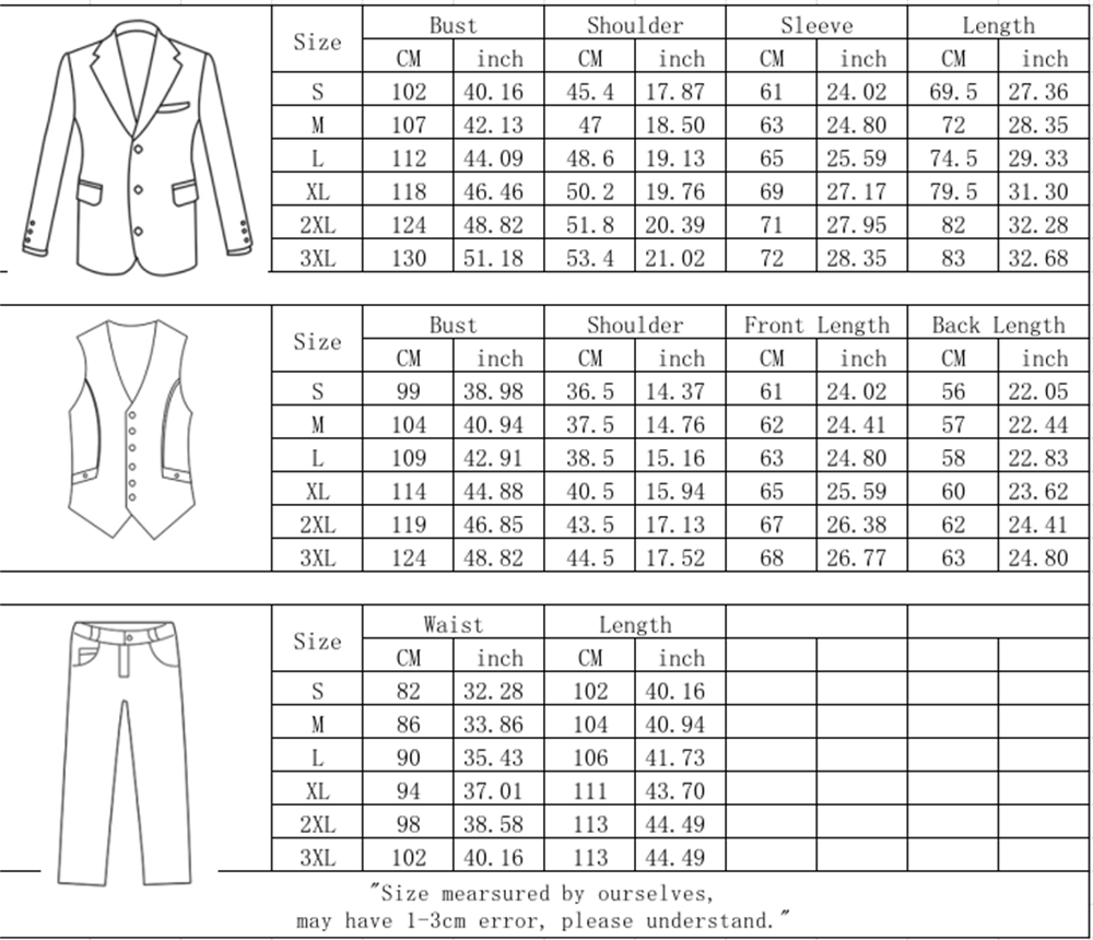 Stylish Men's 3-Piece Slim Fit One Button Color Block Suit - Grey | Perfect for Weddings, Business Meetings & Formal Events