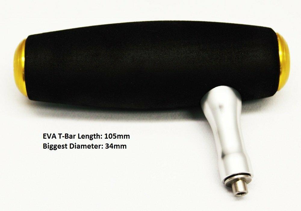Jigging World EVA T Bars Type B - Premium Fishing Rod Grips for Saltwater & Freshwater Anglers - Perfect for Boat, Pier, and Shore Fishing