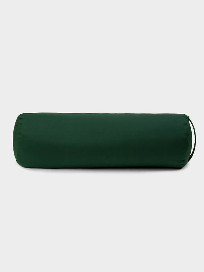 Organic Buckwheat Meditation Bolster Cushion for Yoga & Zen Relaxation - Eco-Friendly Support Pillow for Meditation, Yoga Studio, and Home Decor