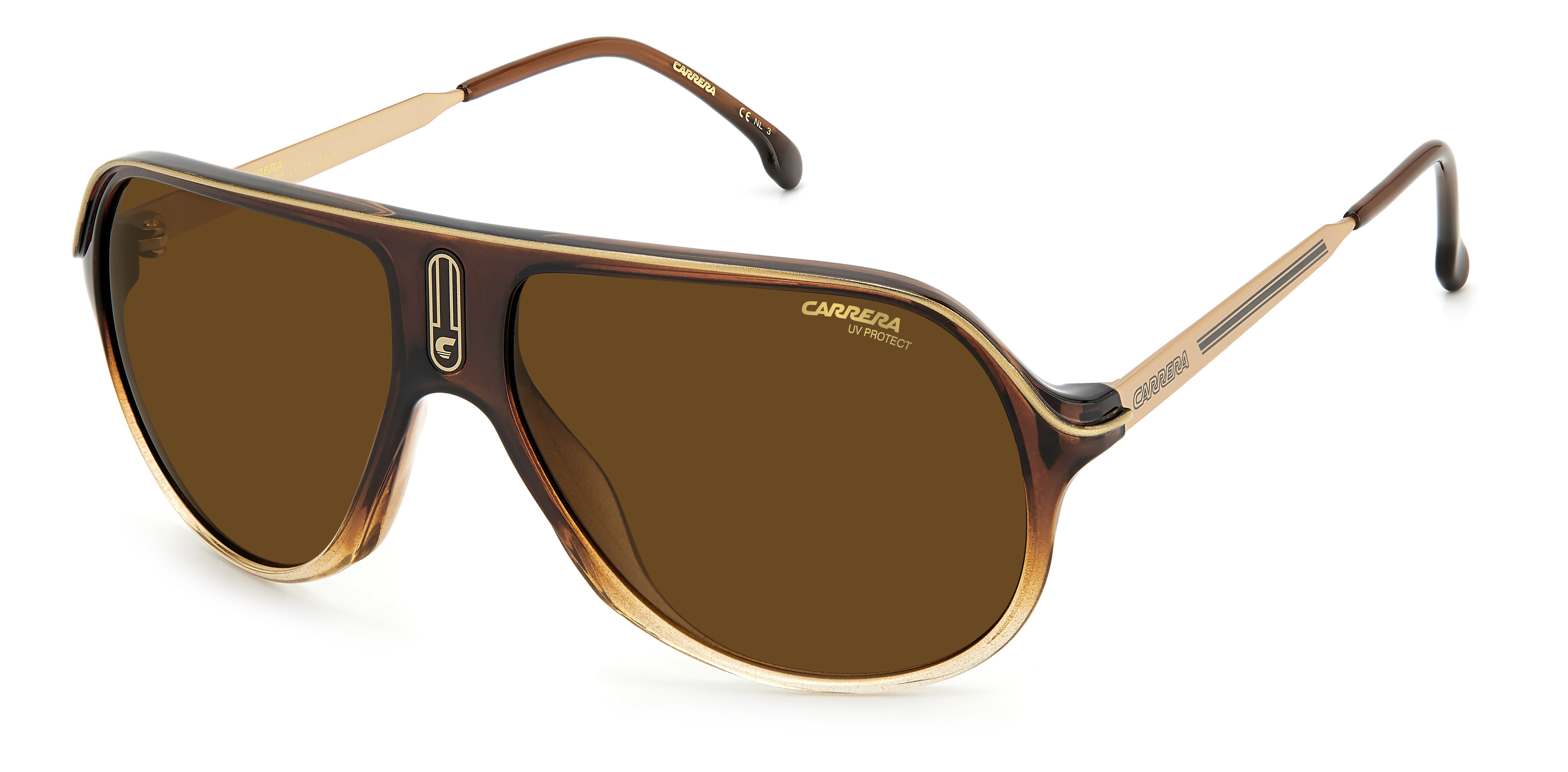 CARRERA SAFARI65/N 0MY 6215 Polarized Sunglasses for Men & Women - UV Protection, Lightweight & Stylish for Outdoor Activities, Driving, Beach & Travel