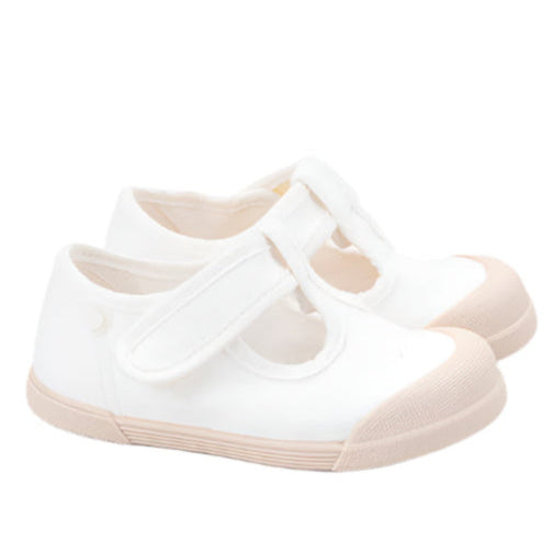 Igor Boys and Girls Lona Pepito Shoes - White | Comfortable Casual Sneakers for Kids Outdoor Play and School Activities