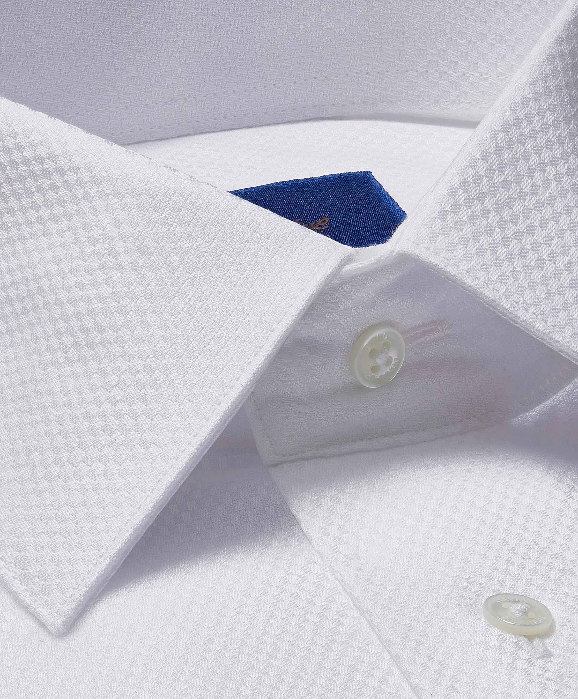 Premium Men's French Cuff Tuxedo Shirt - Slim Fit Formal Dress Shirt for Weddings, Black Tie Events & Business Occasions