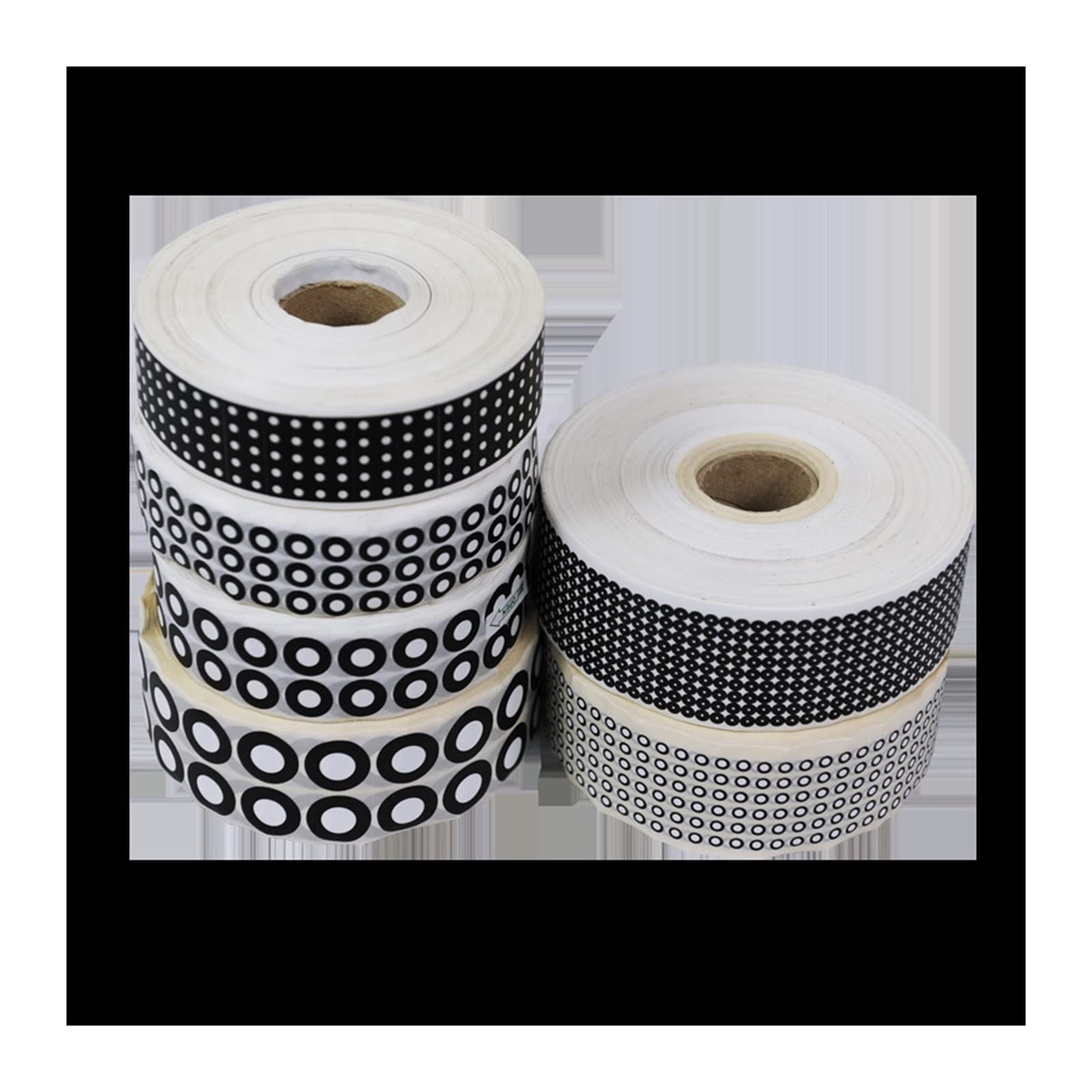 3D Scanning Marking Dots - 100 Pack Photographic Target Points (0.4mm Inner/2mm Outer) for 3D Scanners & Reading Machines - Perfect for 3D Modeling, Photogrammetry, and Industrial Measurement Applications
