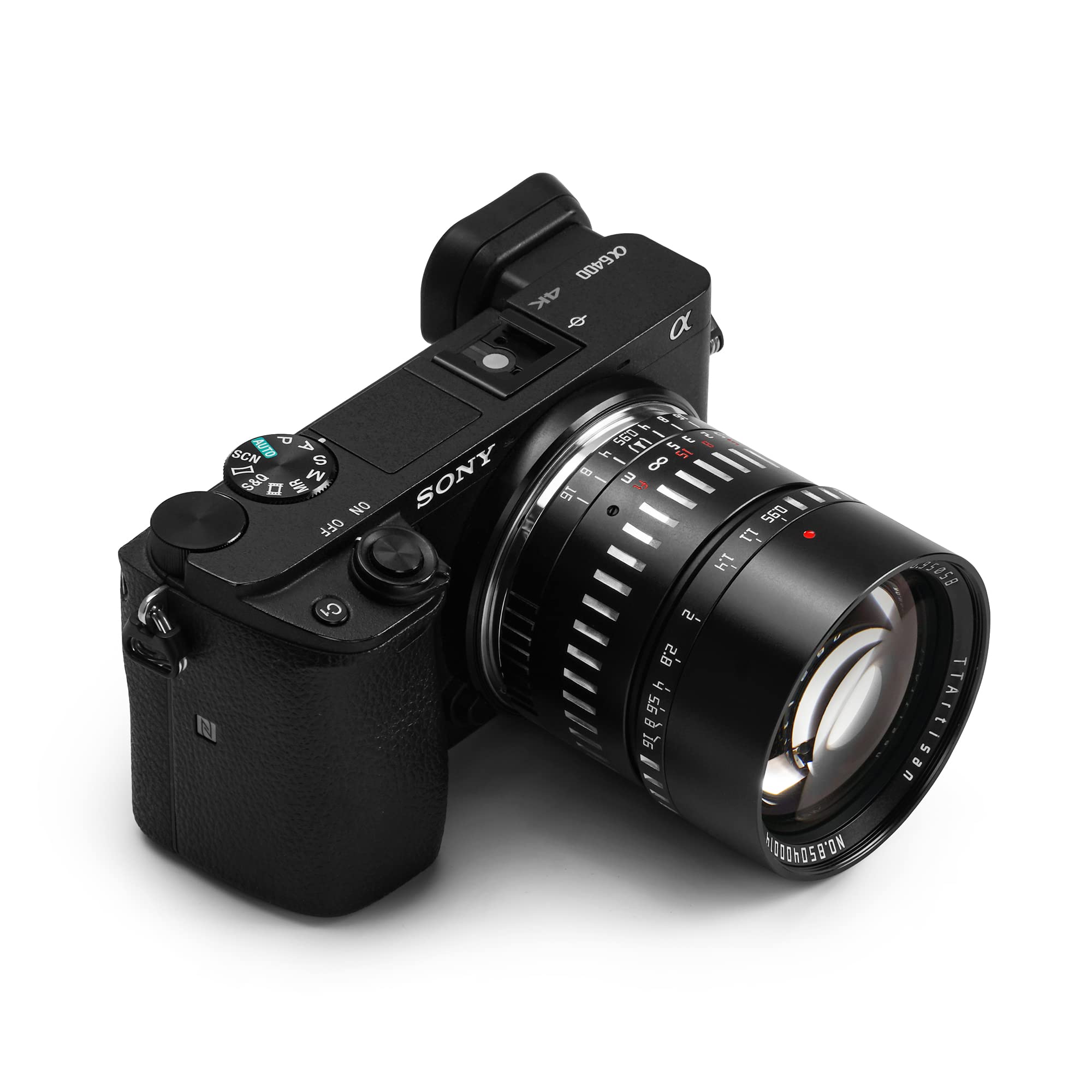 TTartisan 50mm f/0.95 APS-C Large Aperture Manual Lens for Sony E Mount Cameras (A7, A7II, A7R, A7S, A6000, ZV-E10, NEX) - Perfect for Low Light Photography, Portraits & Bokeh Effects
