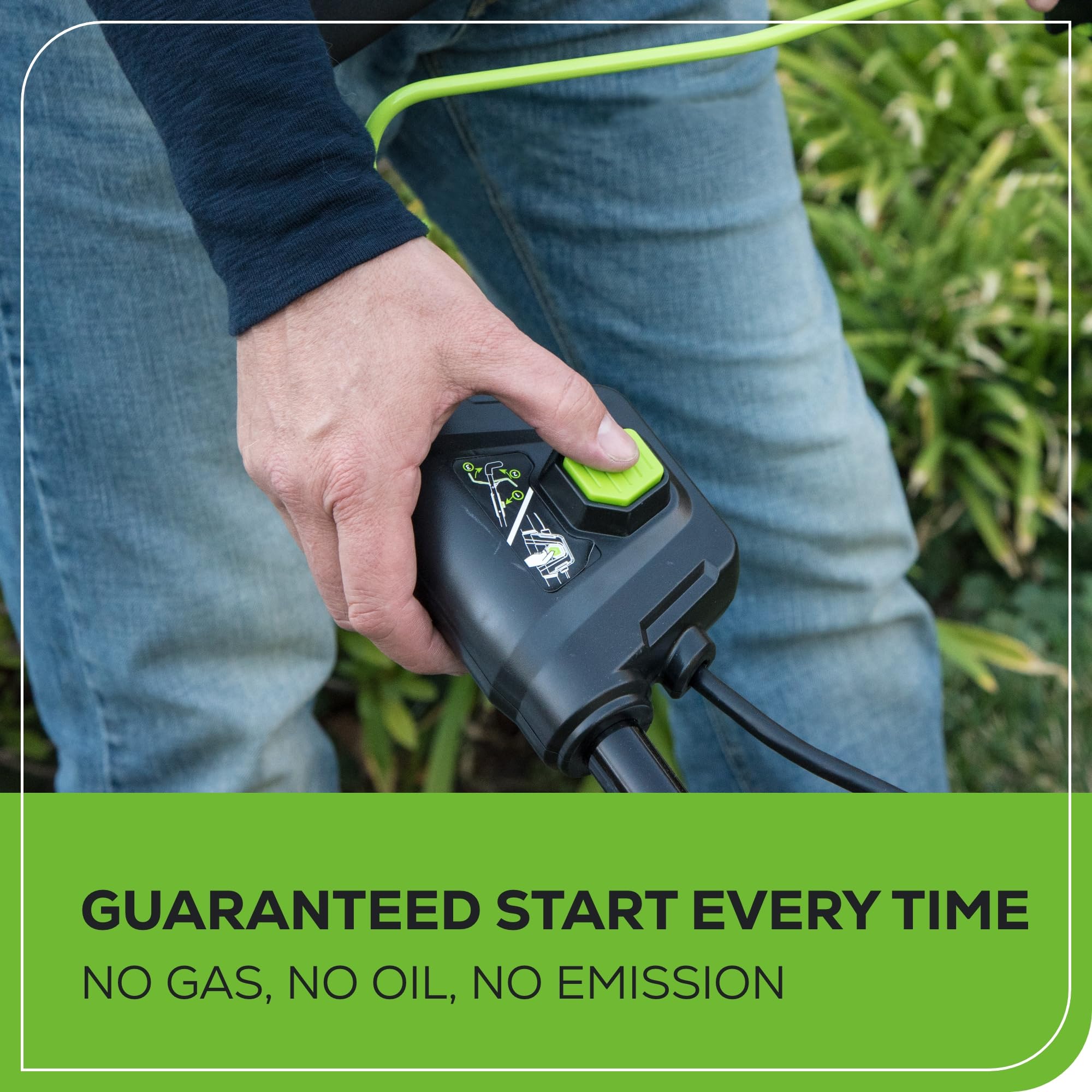 Greenworks 48V 17-Inch Brushless Cordless Lawn Mower with 2x 4.0Ah Batteries & Fast Charger - Lightweight Push Mower for Small to Medium Yards - Perfect for Eco-Friendly Home Lawn Care & Landscaping