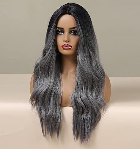 Platinum Blonde Ombre Lace Front Wig - Natural Looking Human Hair Wig for Women | Perfect for Cosplay, Parties & Daily Wear