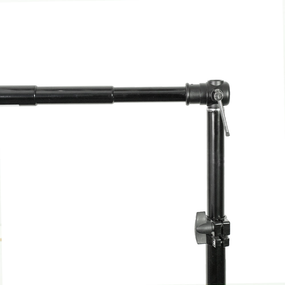 2x4m Single Sided Green Vinyl Photography Backdrop with Adjustable Telescopic Stand - Perfect for Portrait, Product, and YouTube Video Shooting
