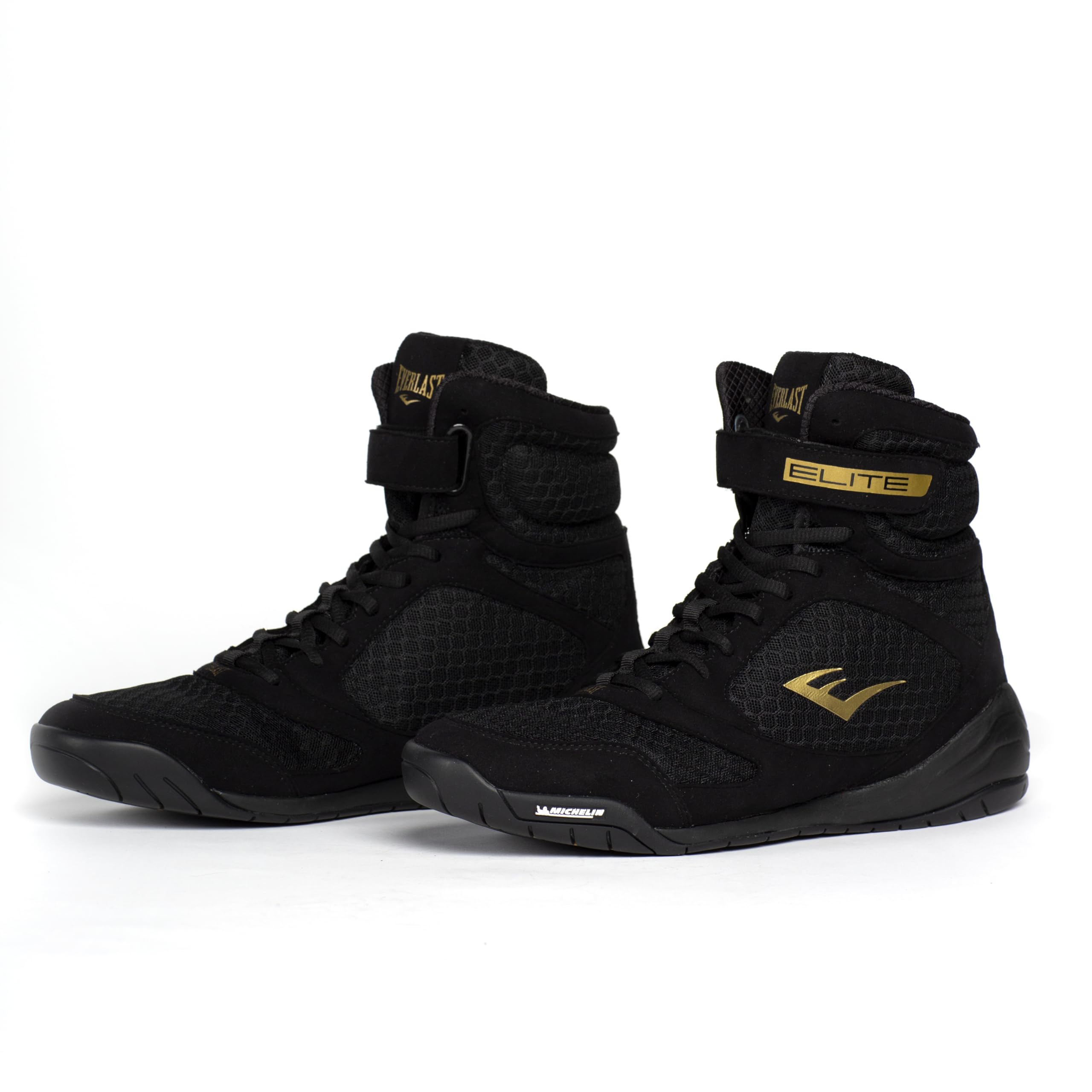 Everlast Elite Boxing Shoes for Men & Women - Lightweight, Breathable & Durable Training Shoes for Boxing, MMA & Fitness | Perfect for Sparring, Bag Work & Gym Sessions