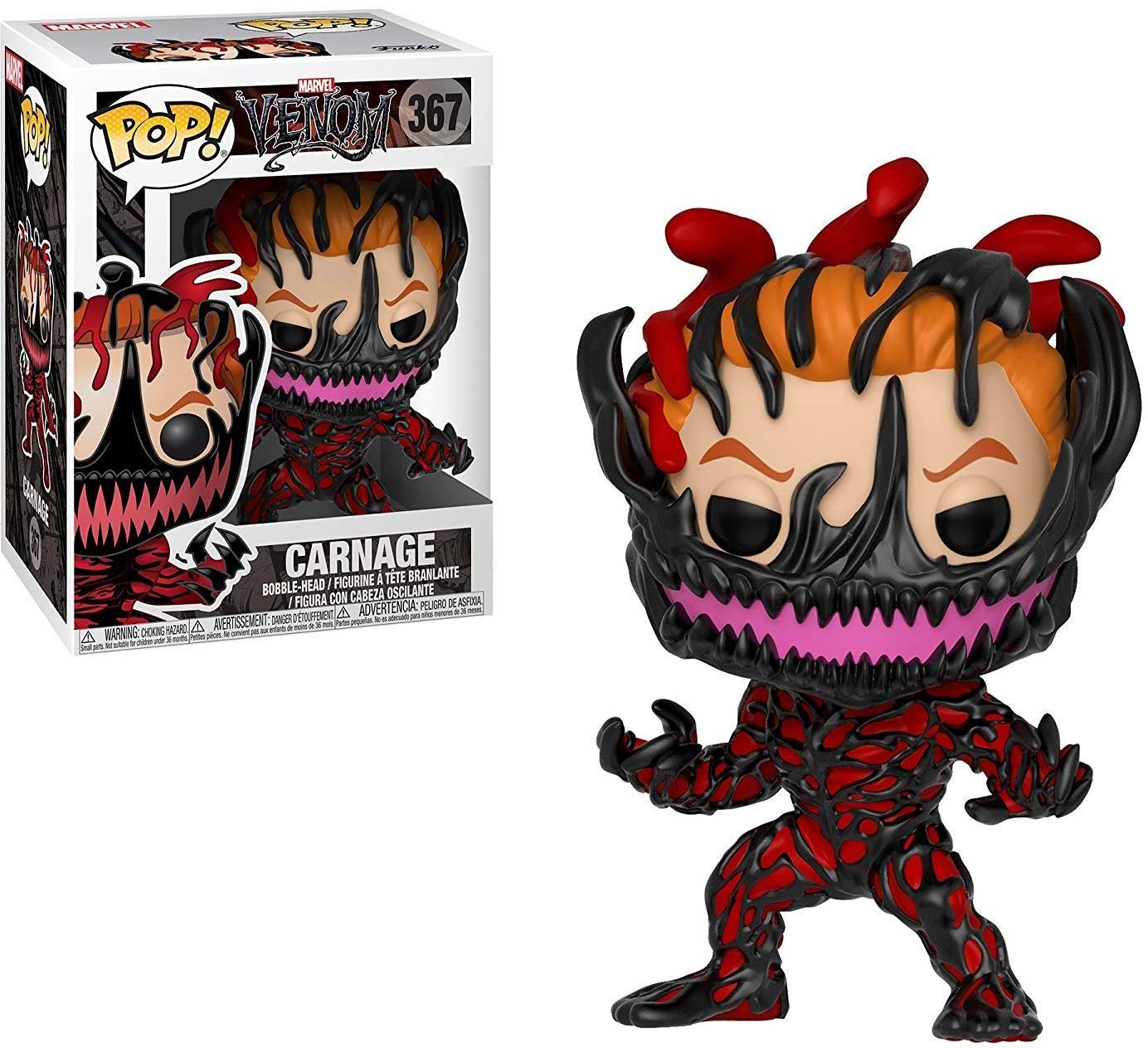 Marvel Venom: Carnage Cletus Kasady Funko Pop! Vinyl Figure 3.75