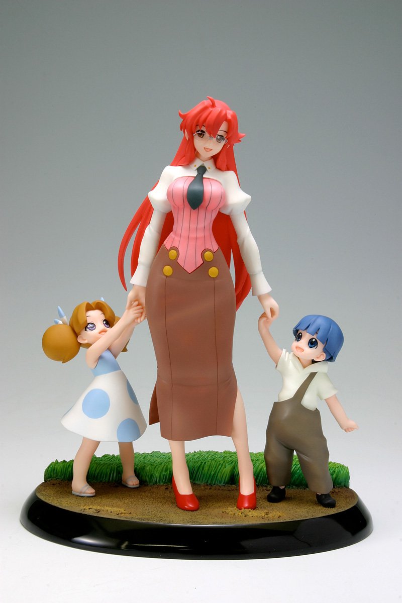 Gurren Lagann Anime Figure - Teacher Mayoko, Nakimu & Maosha 1/8 Scale PVC Collectible for Display & Anime Fans