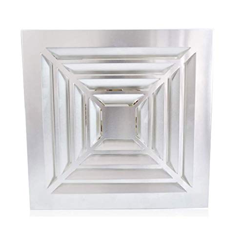 YKAMM Silent Wall Ventilation Fan - Kitchen & Bathroom Exhaust Fan with Mute Technology, Air Vent Extractor for Home, Office, and Commercial Use - Perfect for Improving Indoor Air Quality and Reducing Humidity