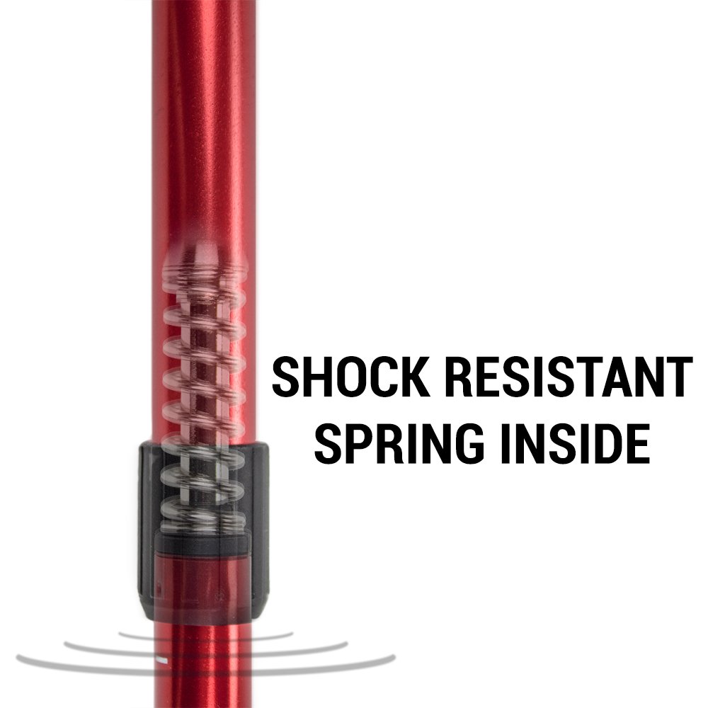 Shock-Resistant Adjustable Trekking Pole for Hiking & Travel - 43