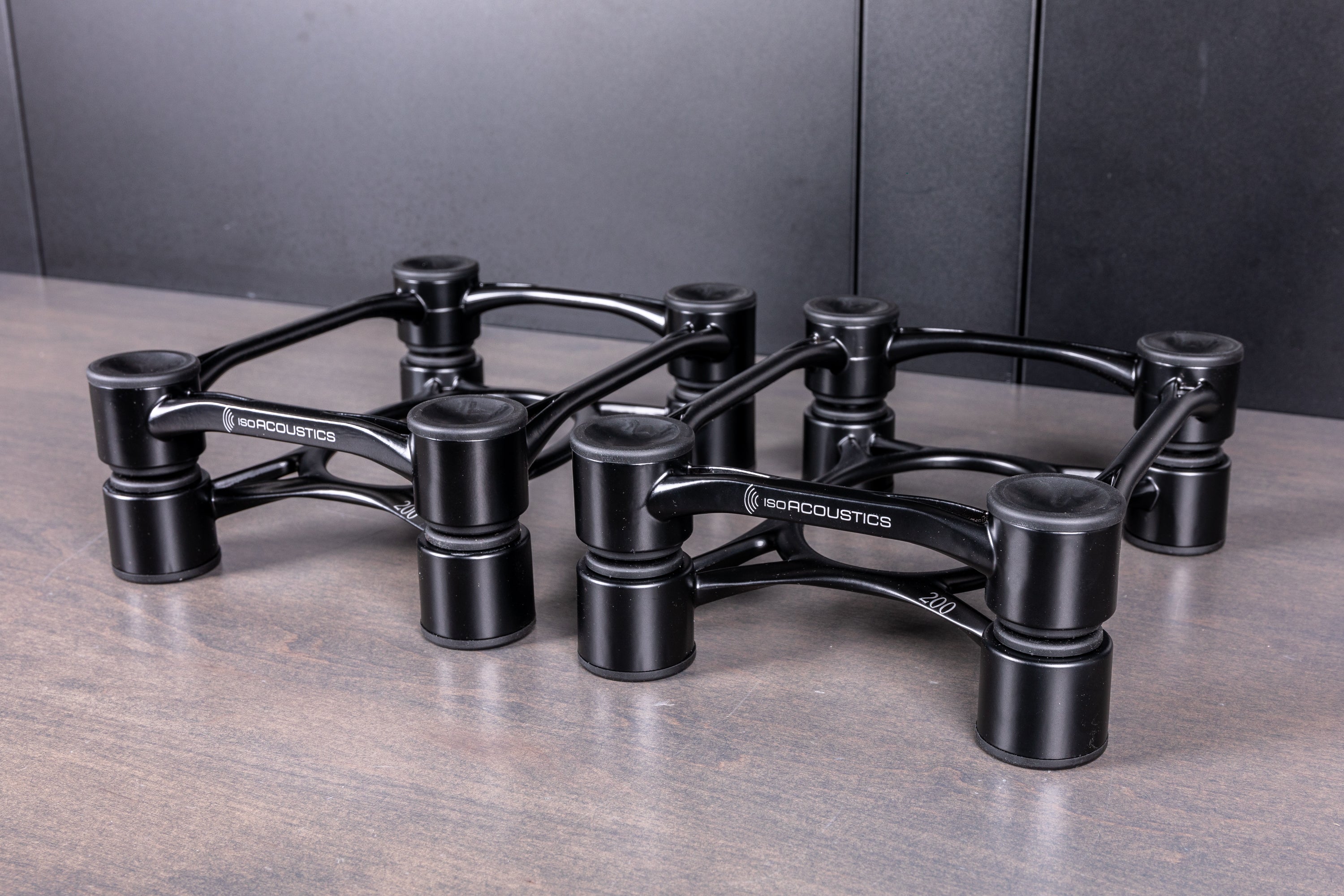 IsoAcoustics Aperta Series Speaker Isolation Stands - Premium Audio Equipment for Home Studio & Hi-Fi Systems - Reduce Vibrations & Improve Sound Quality