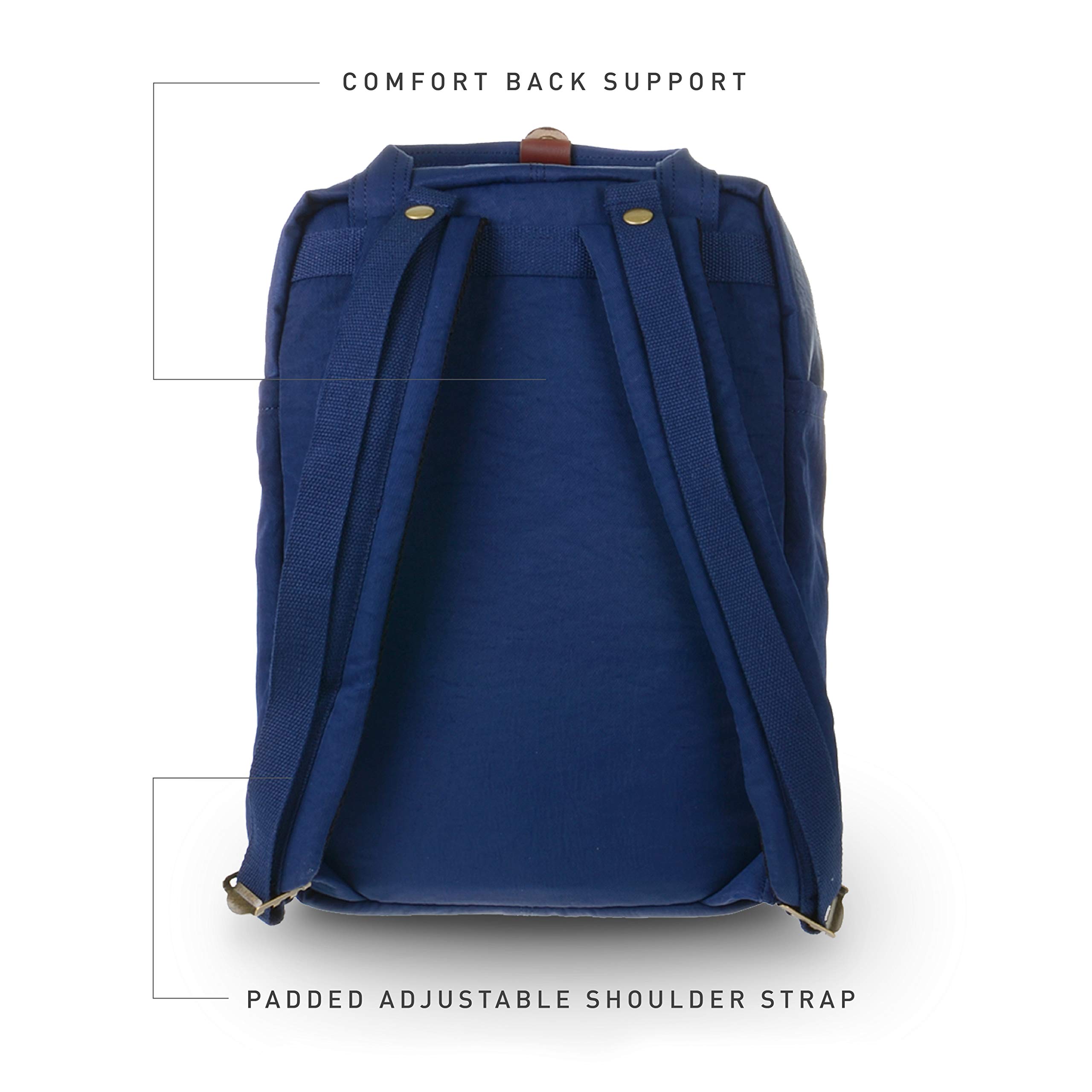 16L Lightweight Travel Backpack for Women - Stylish Doughnut Macaroon College Daypack, Casual Hiking & Commuter Backpack for School, Work & Weekend Getaways