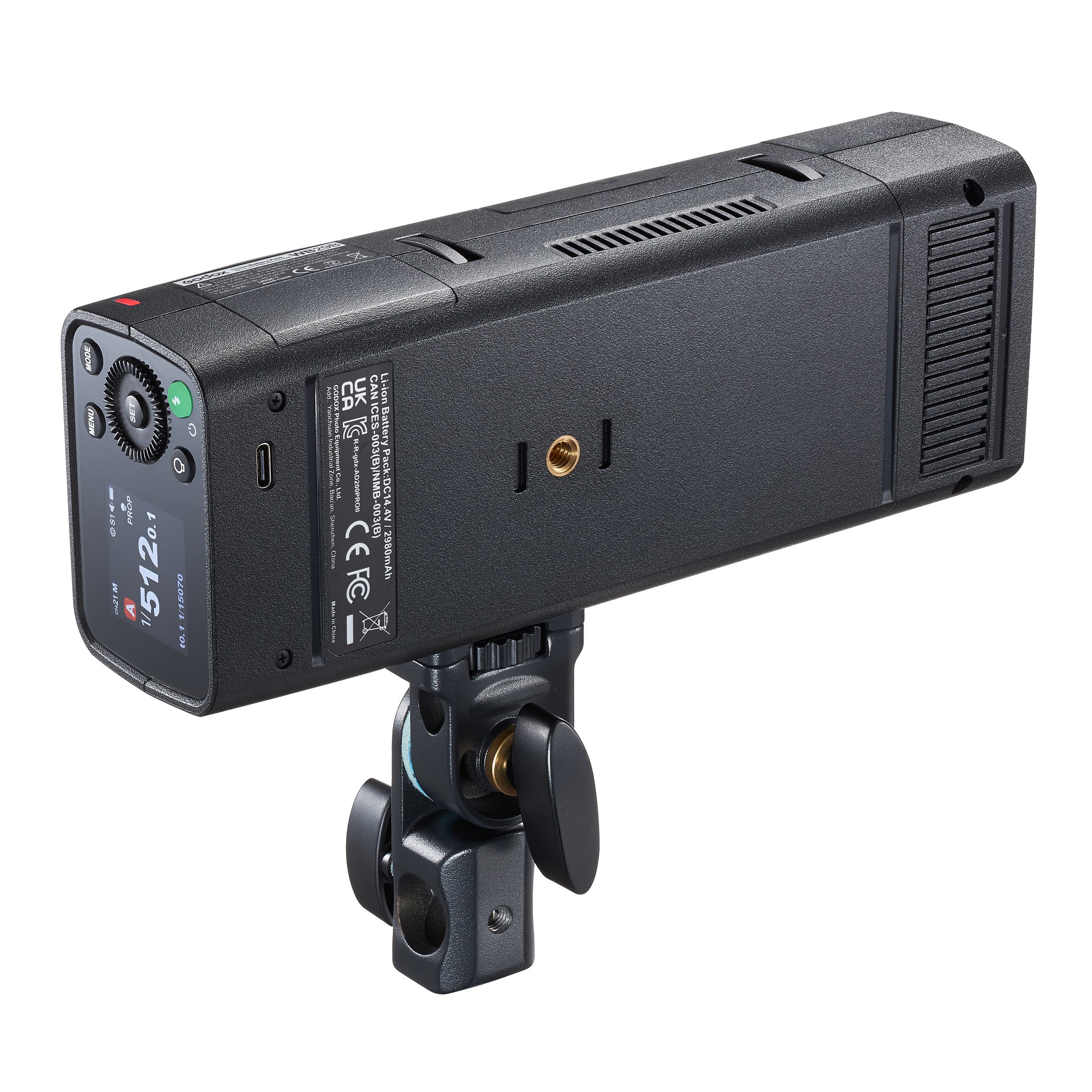 AD200Pro II 200Ws Portable Battery Powered Flash for DSLR Cameras - Perfect for Outdoor Photography, Studio Shoots & On-the-Go Lighting