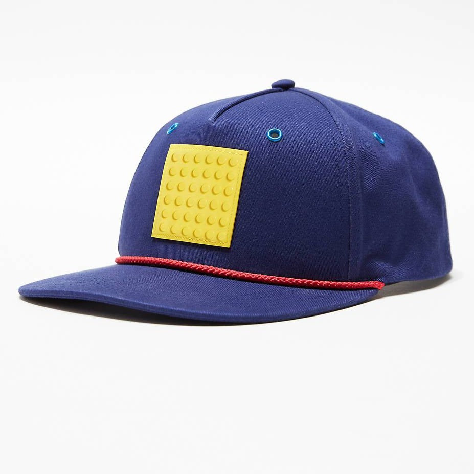 LEGO x Levi's Flat Brim Hat - Official Collaboration Cap for Adults - Perfect for LEGO Fans, Streetwear & Casual Outfits
