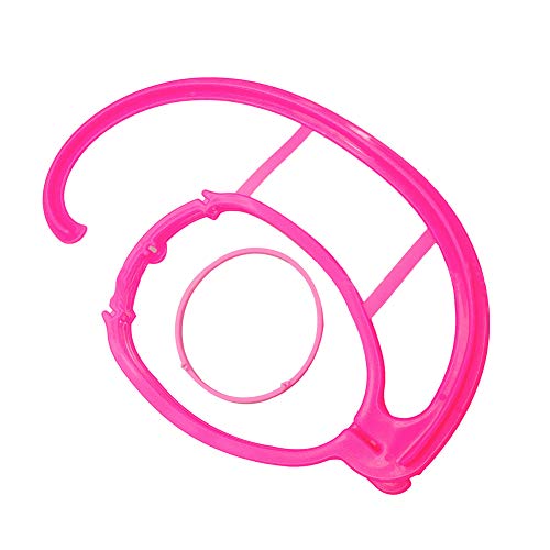 Guohanfsh Hair Extensions & Wigs Storage Holder Hanger - Rose Red Hairpiece Hat Display Stand for Styling Accessories | Perfect for Salon, Home & Travel Organization