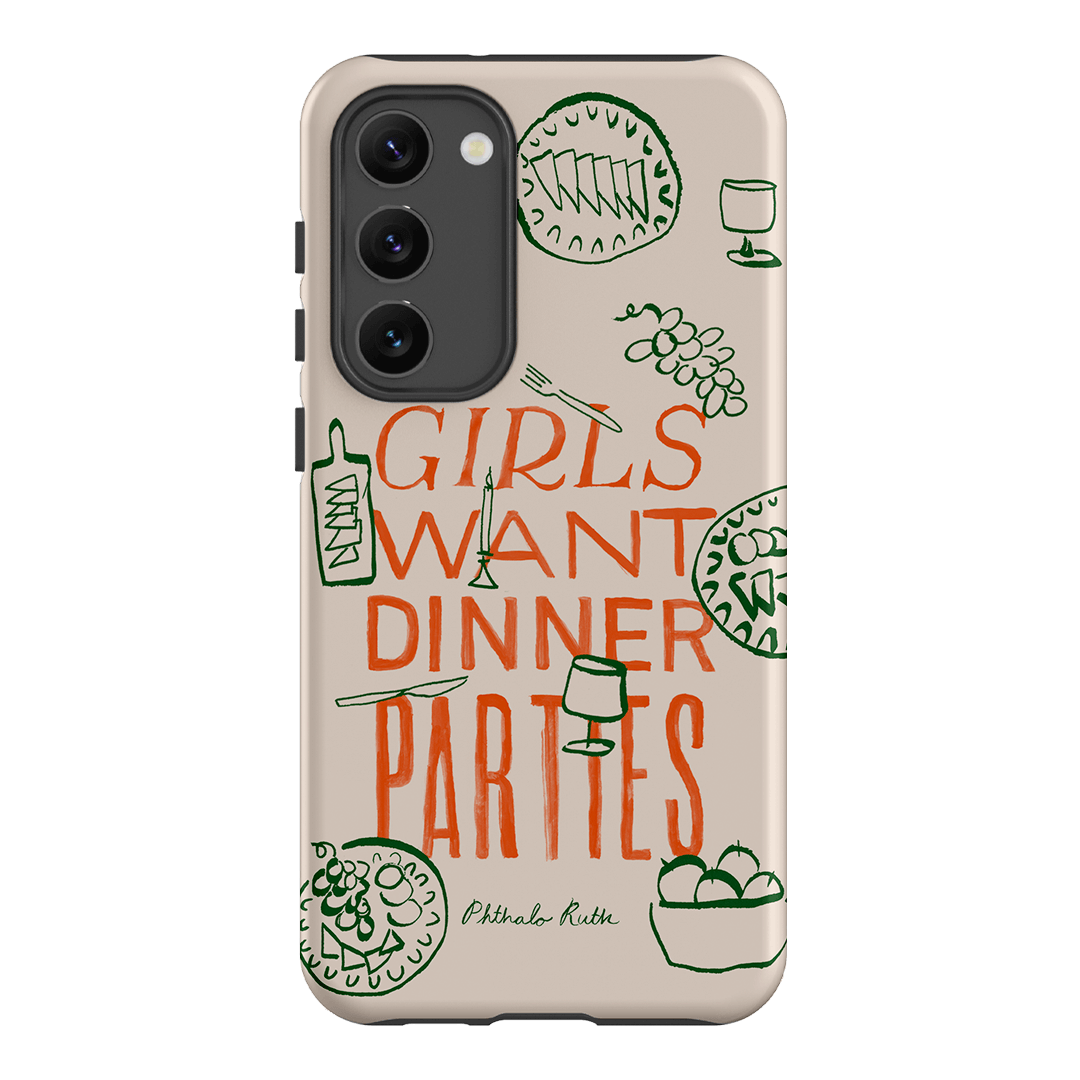 Stylish & Durable Dinner Party Phone Case - Trendy Protective Cover for iPhone & Android - Perfect for Parties, Events & Social Gatherings