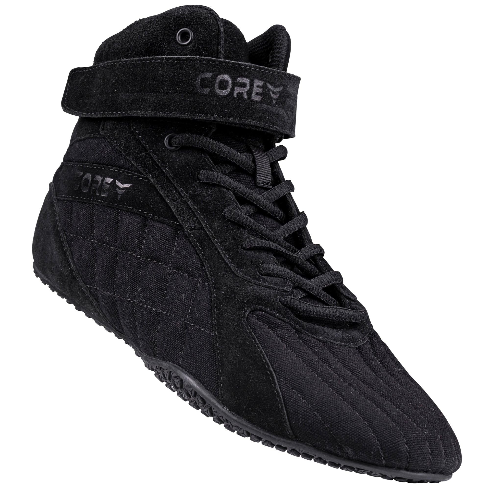 CORE Weightlifting Shoes for Men & Women - Powerlifting, Deadlifting & Gym Training - Non-Slip Flat Sole with Arch Support - Perfect for Squats, CrossFit & Strength Training