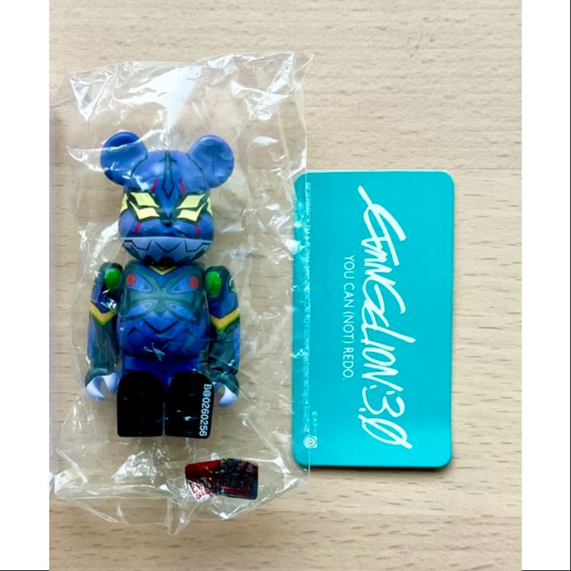 Bearbrick Series 26 SF Evangelion:3.0 100% Collectible Figure - EVA Unit-02 Model for Anime Fans & Collectors - Perfect for Display, Gifts, and Anime Merchandise Collections