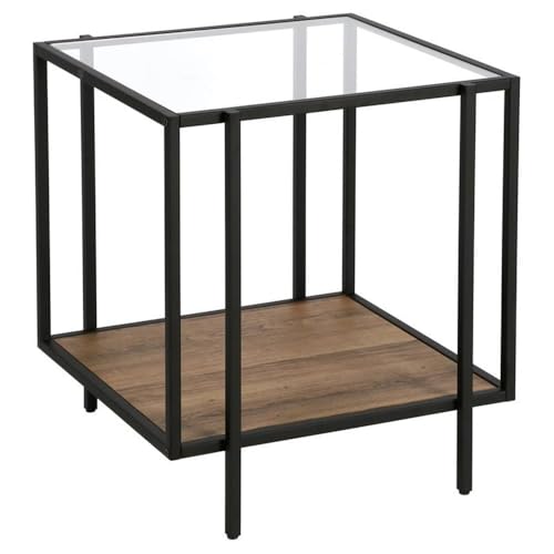 Blackened Bronze/Rustic Oak
