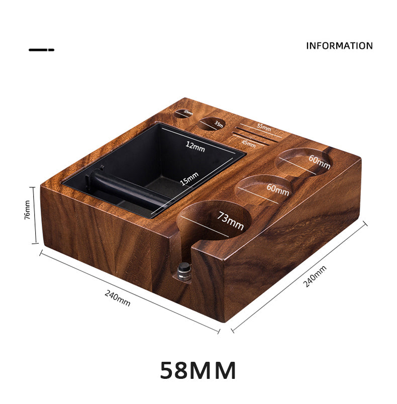 Premium Espresso Coffee Organizer Box - Barista Storage Solution for Coffee Pods, Capsules & Accessories - Perfect for Home, Office or Coffee Shop Use