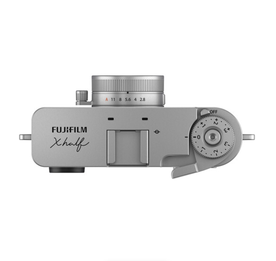 FUJIFILM X Half Digital Camera - 16.3MP APS-C Sensor, 4K Video, Compact & Lightweight (Silver) | Perfect for Travel, Street Photography & Vlogging