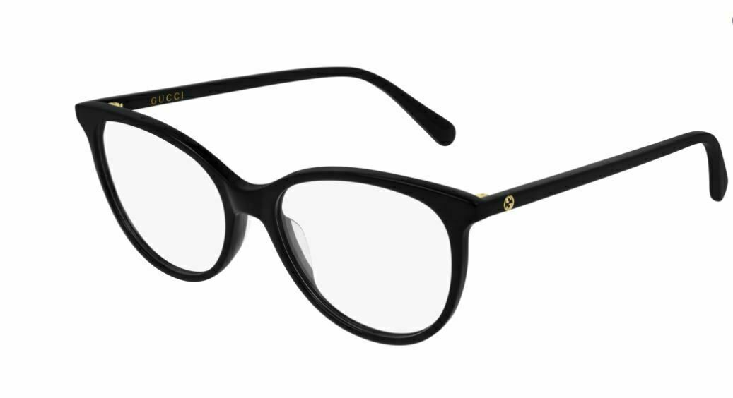Gucci GG 0550O 001 Black Acetate Eyeglasses for Men & Women - Stylish Designer Optical Frames for Everyday Wear & Fashion Accessories