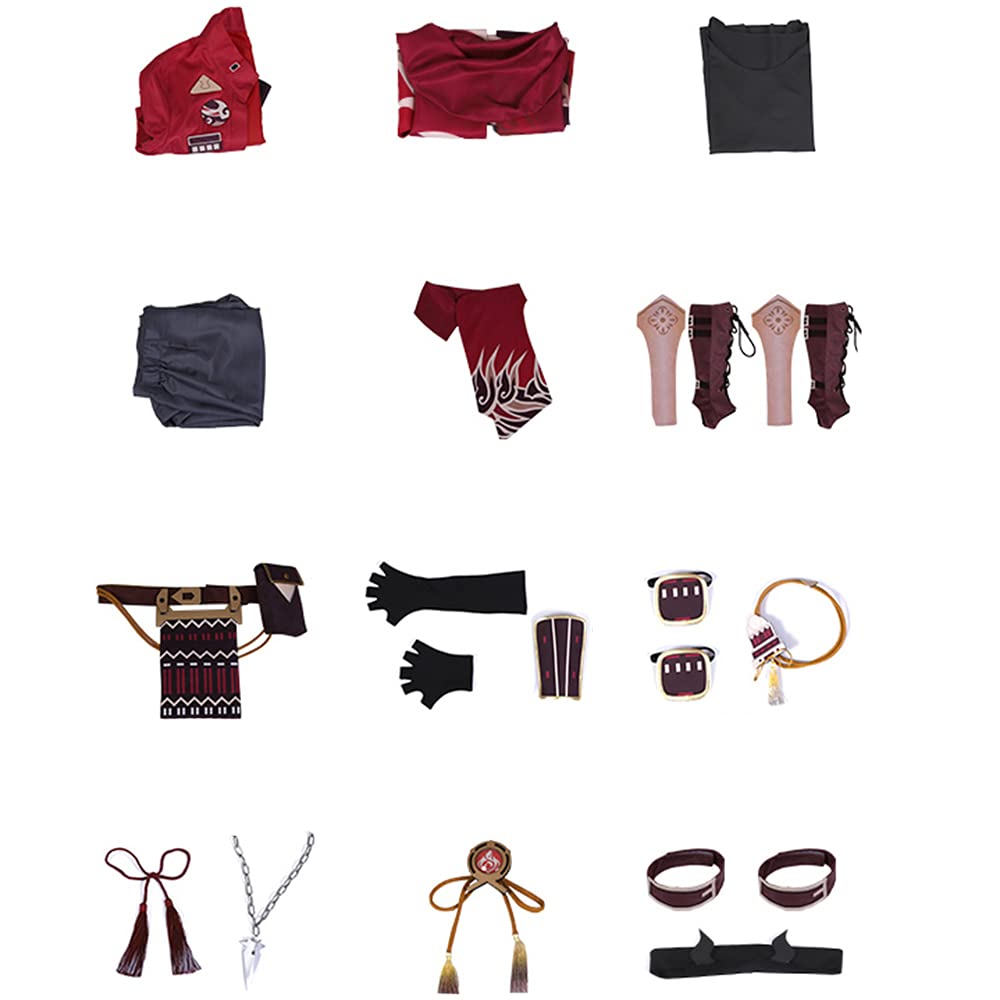 Genshin Impact Thoma Cosplay Costume - Anime Character Outfit for Halloween Party, Comic Con, and Cosplay Events