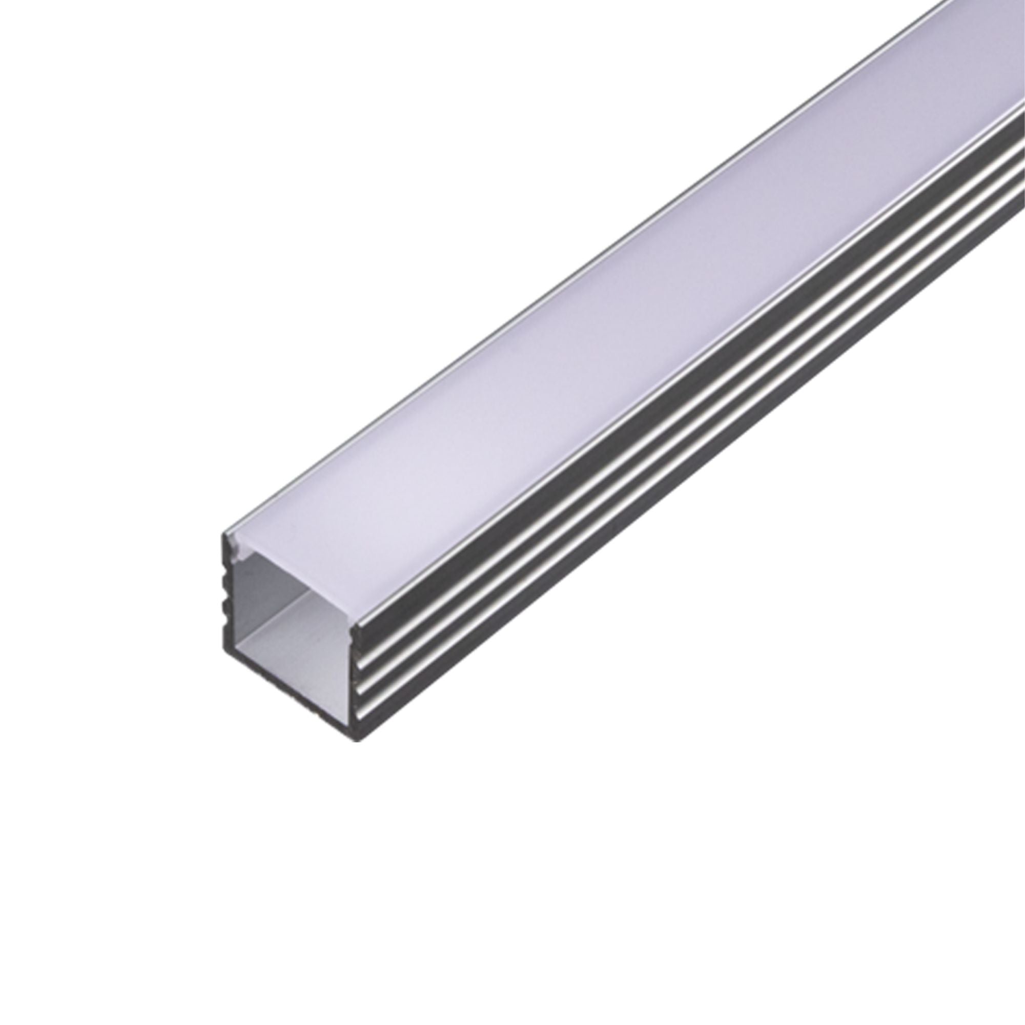 4ft Extra Deep Aluminum Mounting Channel - Heavy Duty Track for LED Strip Lights, Signage & Display Cases - Perfect for Commercial & Home DIY Projects