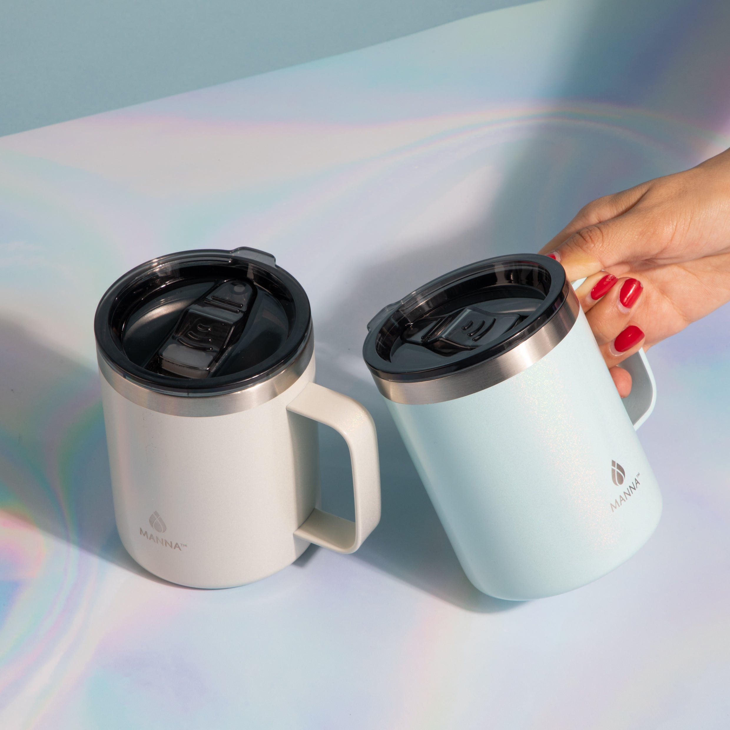 12 oz Bluff Mug - Durable Ceramic Coffee Cup with Handle, Perfect for Hot & Cold Drinks - Ideal for Home, Office, Camping & Gifts