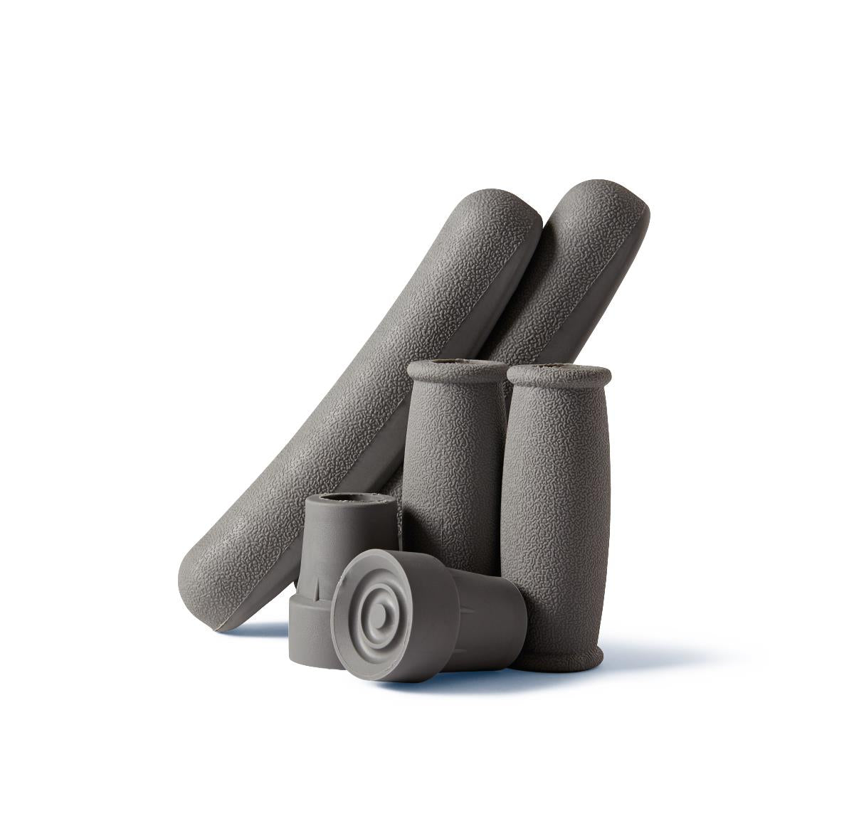 Premium Crutch Accessory Kit - Comfort Pads & Non-Slip Tips for Walking Support - Ideal for Injury Recovery, Elderly Mobility & Post-Surgery Rehabilitation