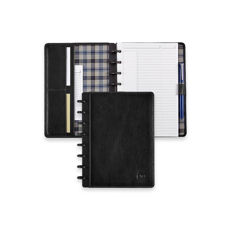 Circa Discbound Notebook - Refillable Leather Journal for Note Taking, Planner, and Sketching | Perfect for Office, School, and Travel Organization