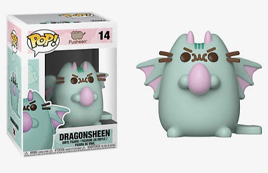 Pusheen: Dragonsheen Plush Toy - Cute Kawaii Cat Stuffed Animal for Kids & Adults - Perfect for Gifts, Bedroom Decor, and Anime Lovers