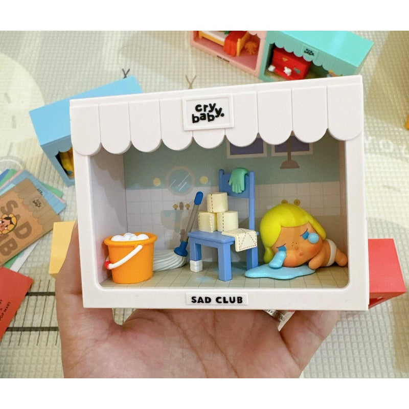 Crybaby Sad Club Series Big Cleaning Day - Fun & Cute Anime Merch for Collectors - Perfect for Room Decor, Gifts & Anime Fans