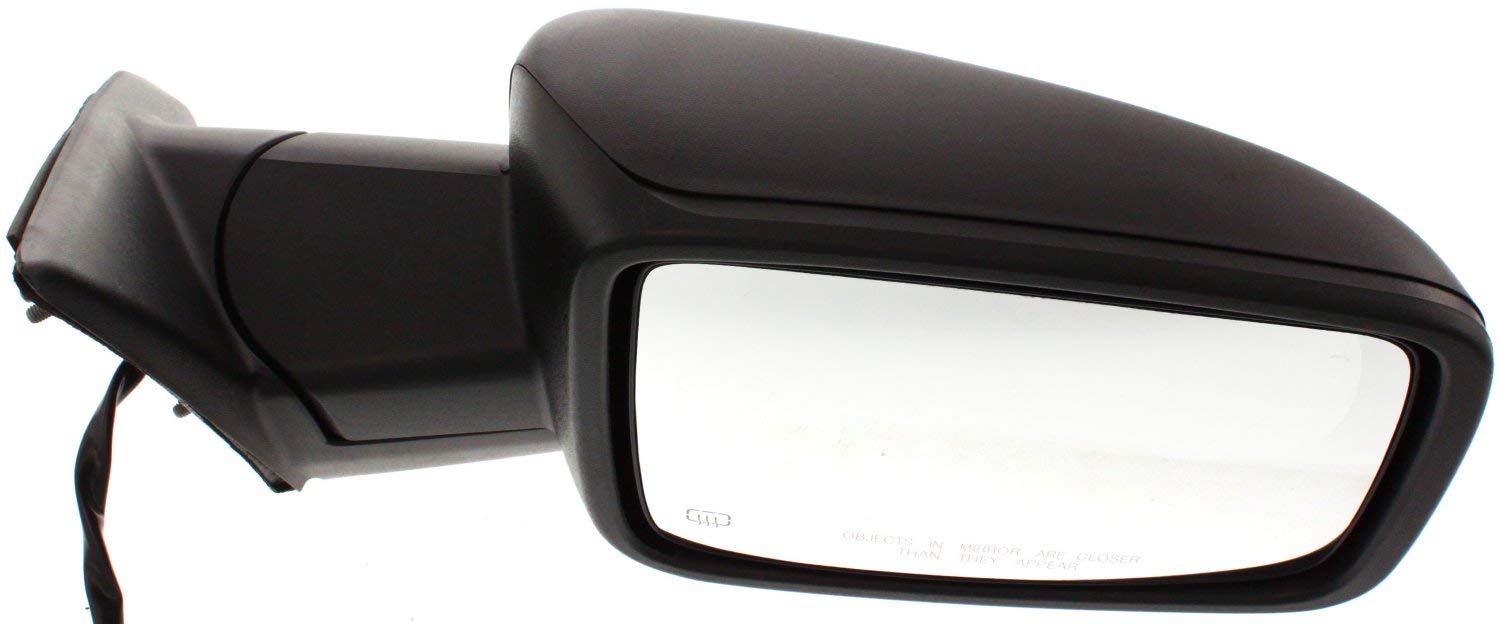 Kool Vue Power Heated Side Mirrors for Dodge Ram 1500 2009 - Driver & Passenger Side with Turn Signal & Puddle Light - Textured Finish (Non-Memory) - Enhanced Visibility & Safety for Night Driving & Bad Weather