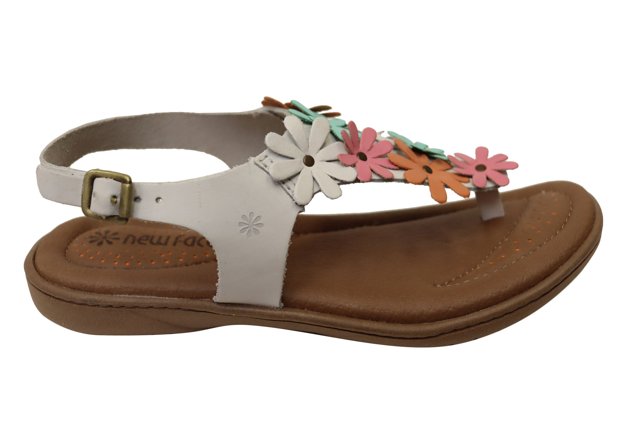 Kimmy Women's Comfortable Leather Sandals - Handmade in Brazil - Casual Summer Walking Shoes for Beach, Vacation & Everyday Wear