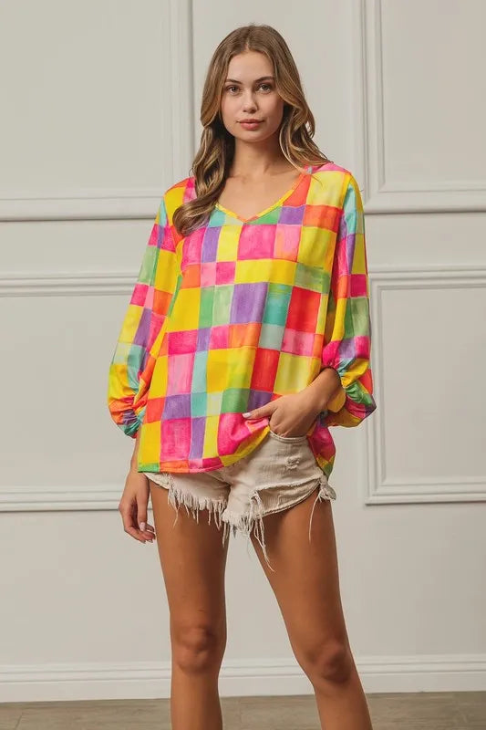 PINK/YELLOW/BLUE