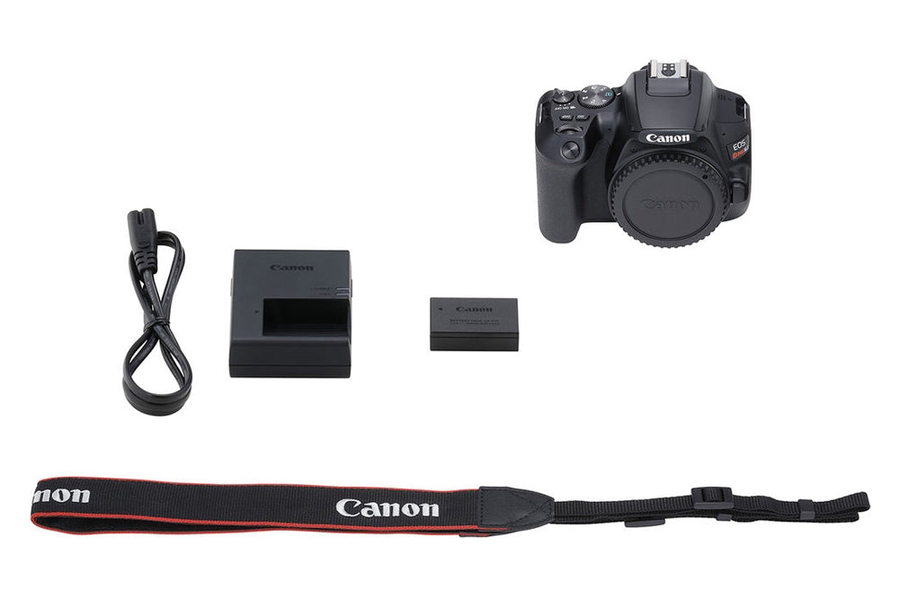 Canon EOS Rebel SL3 DSLR Camera Body Only - 24.1MP APS-C Sensor, 4K Video, Dual Pixel AF - Perfect for Travel Photography & Vlogging