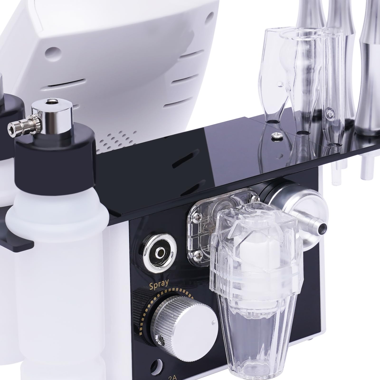 Professional 3-in-1 Diamond Microdermabrasion Machine with Touch Screen & 9 Sculpting Heads - At-Home Facial Skin Care Device for Exfoliation, Wrinkles & Blackheads | Perfect for Spa, Salon & Personal Skincare Routine