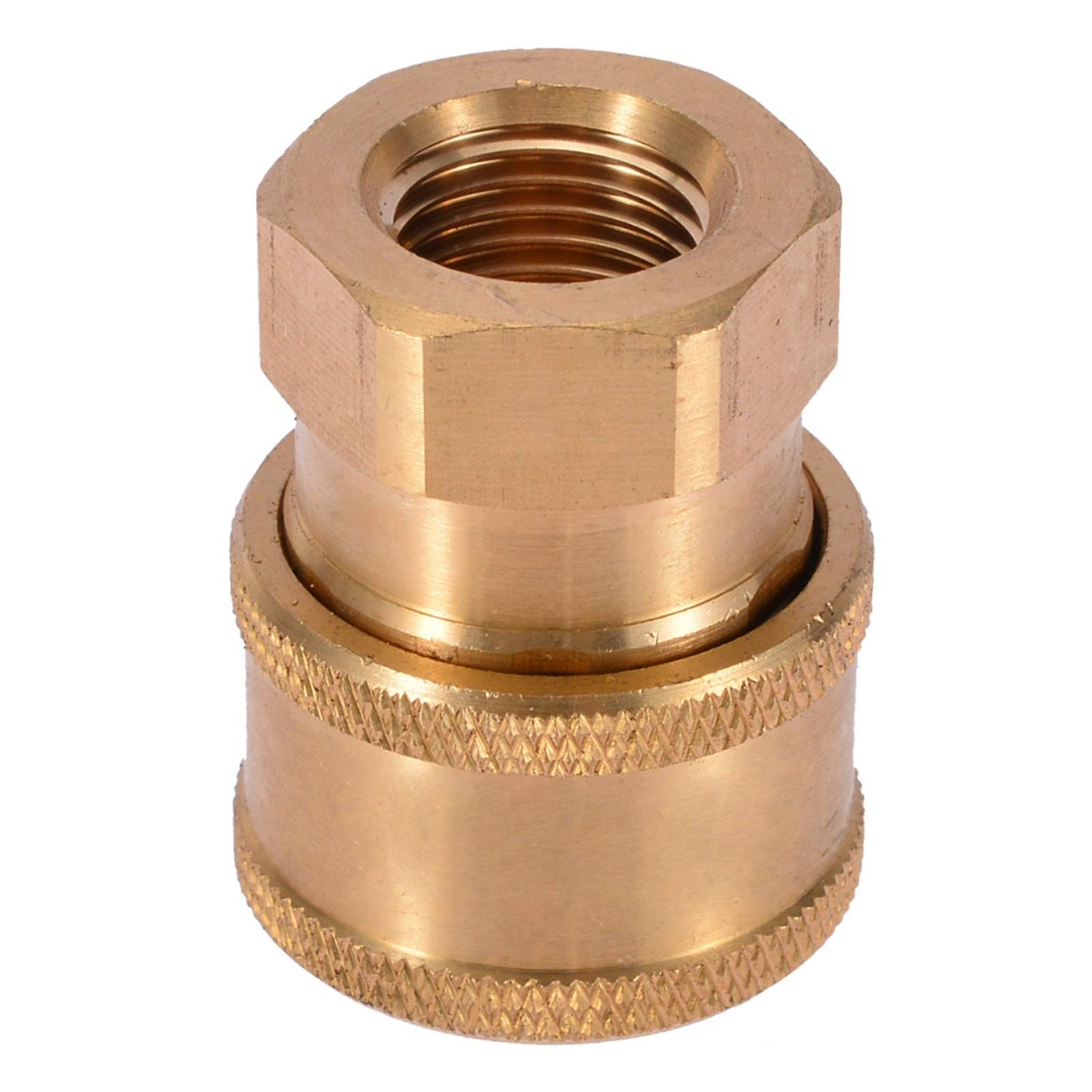 1/4'' Pressure Washer Hose Connector Adapter - Female Garden Watering Sprayer Tool & Faucet Pipe Fitting for Outdoor Cleaning, Car Washing & Lawn Irrigation | Xianglaa Hardware Accessories