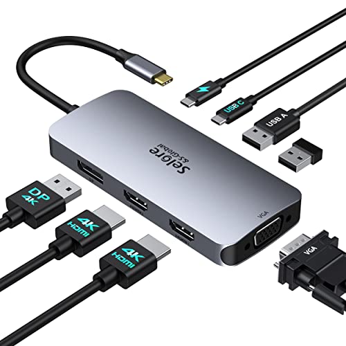 8 in 1 Usb C Docking Station for Laptop