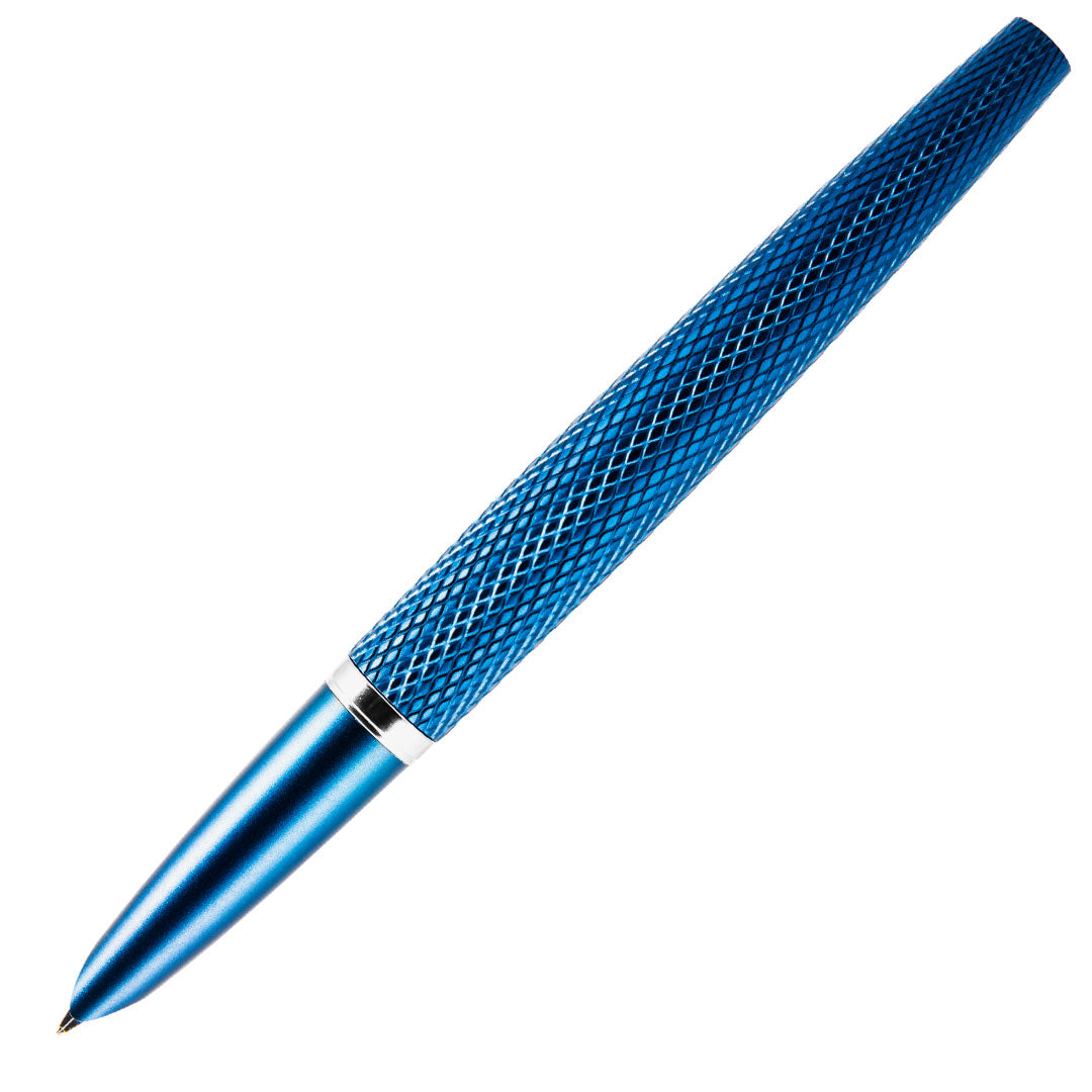 Diplomat Viper Guilloche Fountain Pen - Premium Blue Ink Pen for Writing, Calligraphy & Collecting - Perfect for Office, Gifts & Special Occasions
