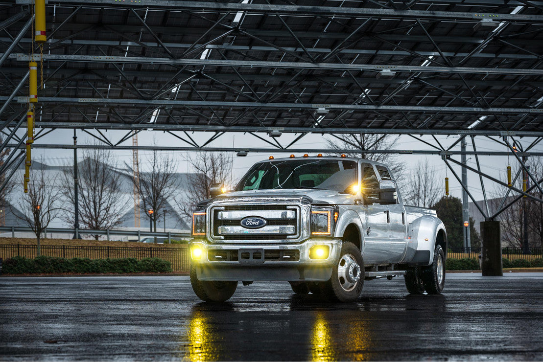 2011-2016 Ford Super Duty XB LED Headlights with Amber DRL - High Performance Off-Road Lighting for Trucks & Night Driving